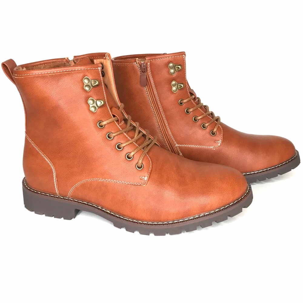 Brown Leather Men's Boots
